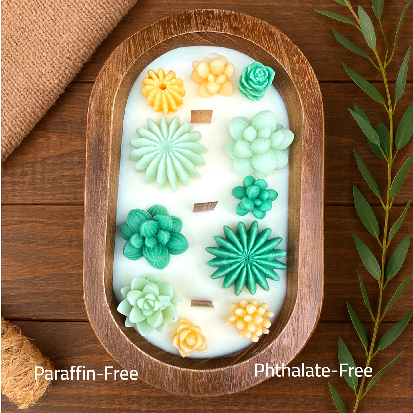 Dough Bowl Candles — Rustic, gift-able, endlessly calming.