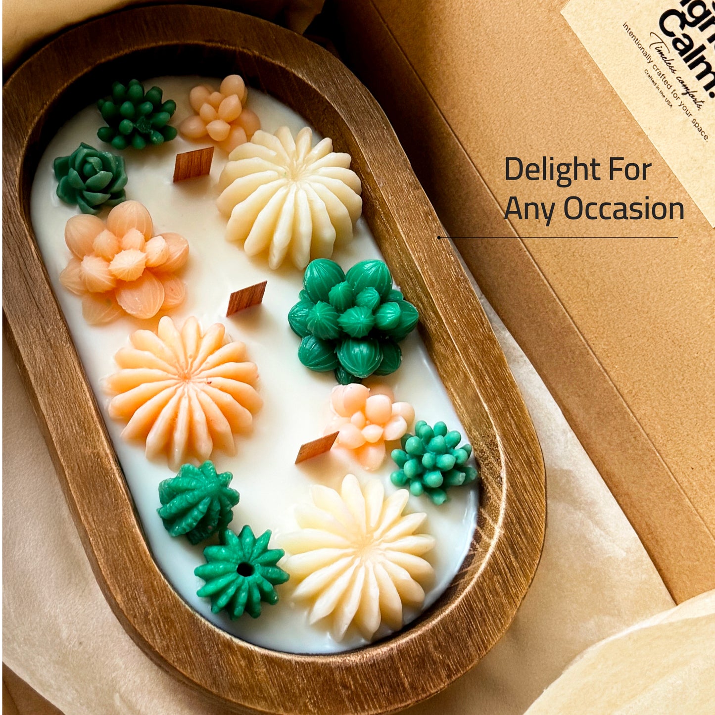Dough Bowl Candles — Rustic, gift-able, endlessly calming.