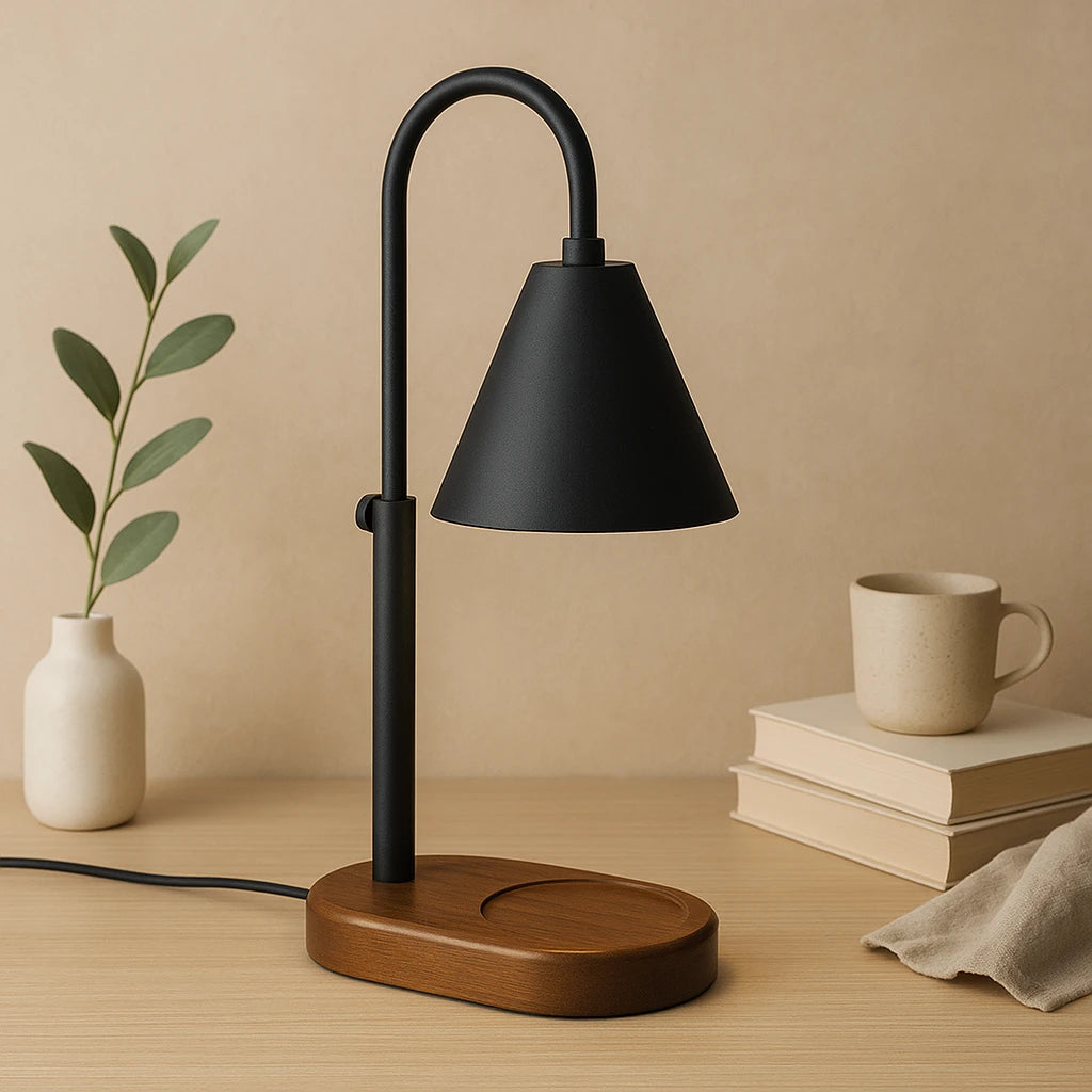 Safe & Cozy Bundle — Candle Warmer Lamp with Candle Included