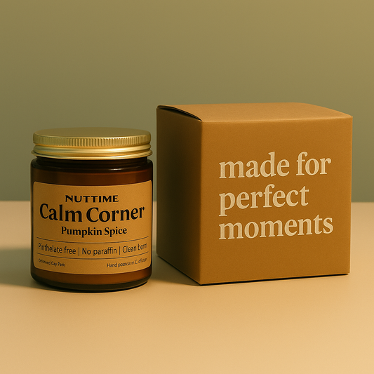Pumpkin Coconut Soy Candle | Paraffin-Free |