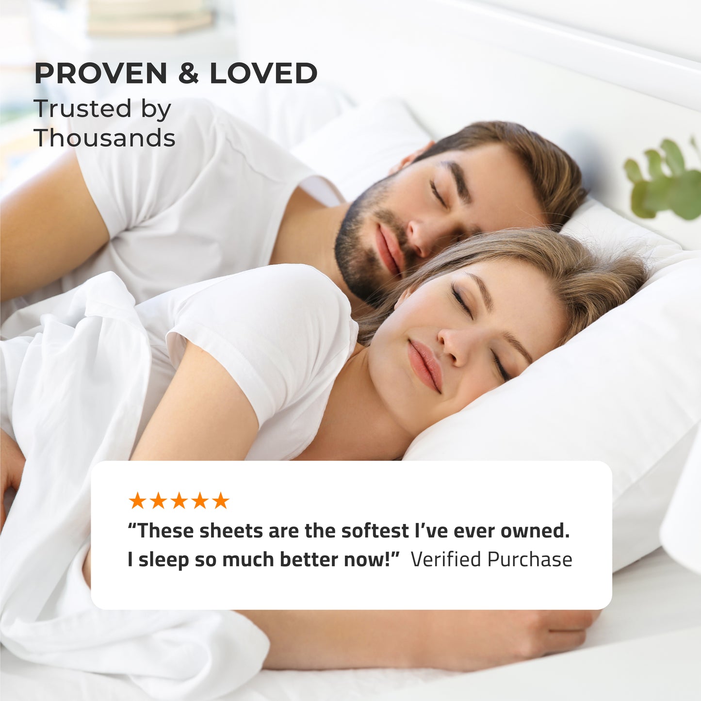 100% Pure Certified Egyptian Cotton Queen Sheet Set – White, 400 Thread Count – Soft, Cooling, Hotel Luxury Bedding