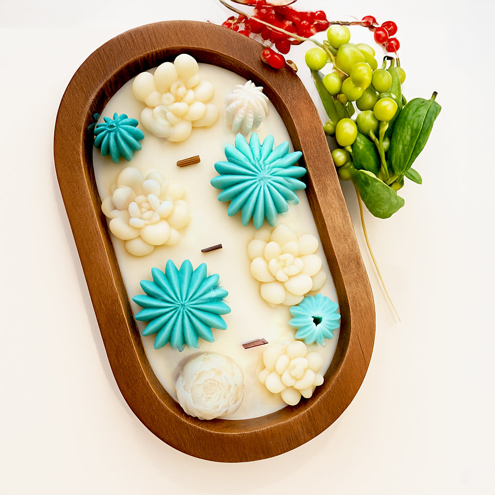 Dough Bowl Candles — Rustic, gift-able, endlessly calming.