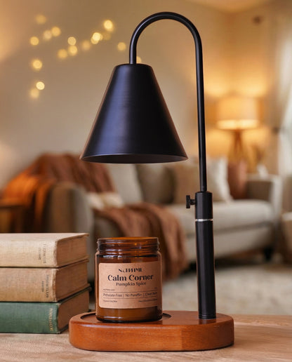 Candle with Warmer Lamp with Free Coconut Soy Wax Candle