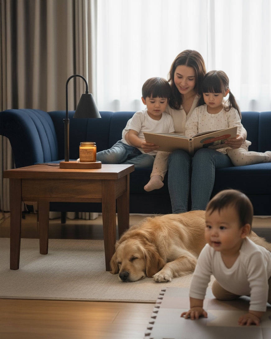 Candle Warmer Light and a Candle Bundle