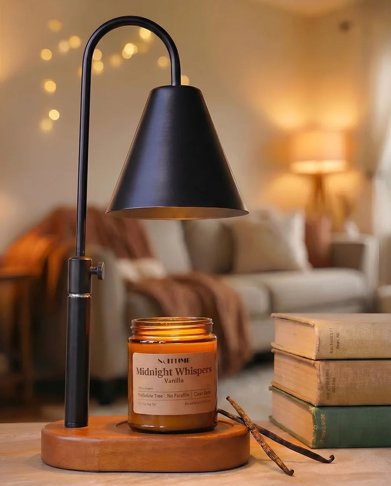 Candle Warmer & Vanilla Candle Jar