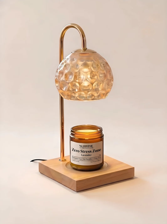 Candle Warmer & Lavender Candle Jar