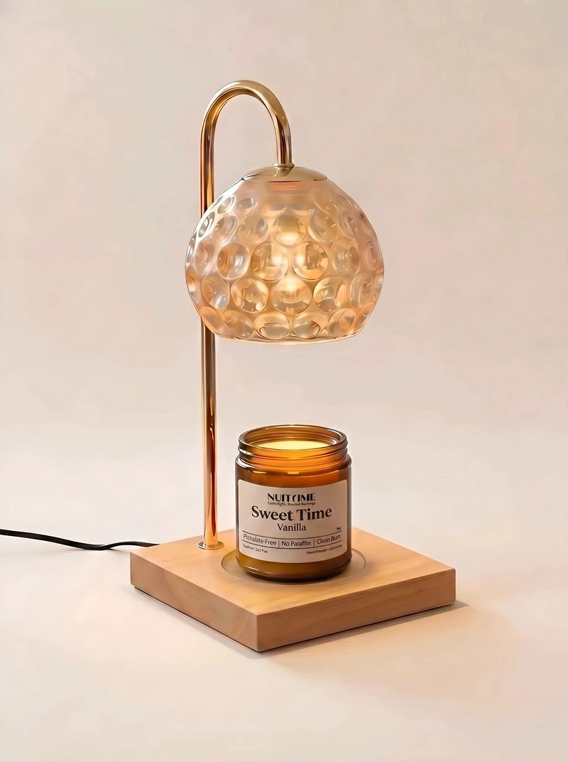 Candle Warmer & Vanilla Candle Jar