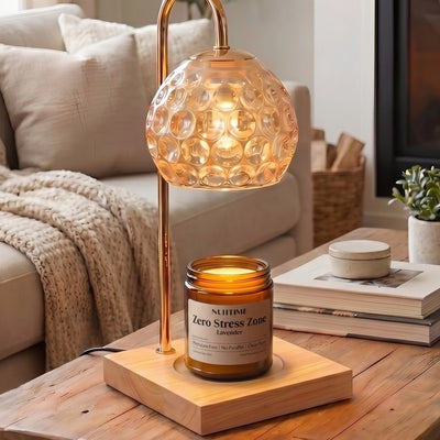 Candle Warmer & Lavender Candle Jar