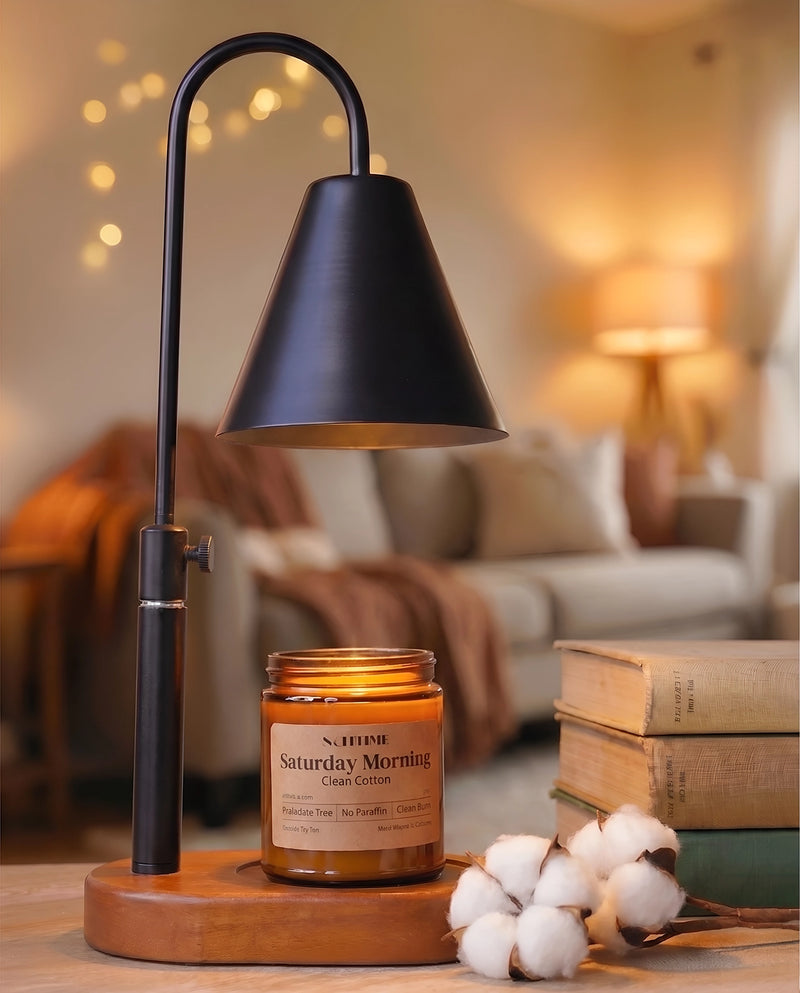 Candle Warmer & Clean Cotton Candle Jar