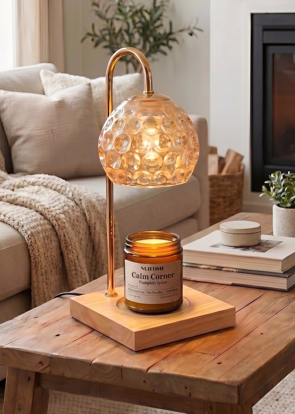 Candle Warmer & Pumpkin Spice Candle Jar