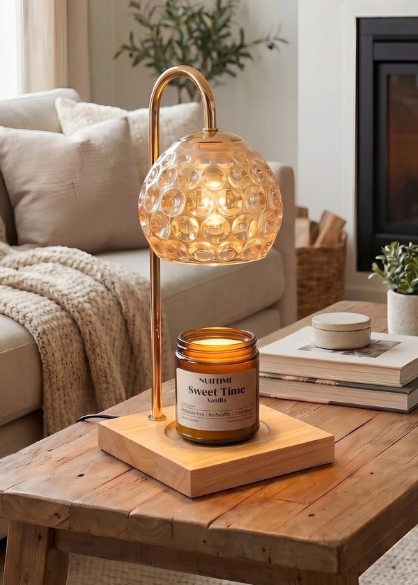Candle Warmer & Vanilla Candle Jar