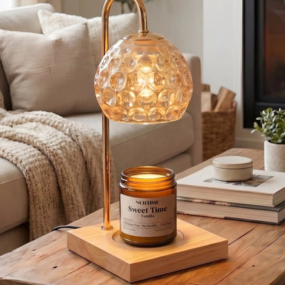 Candle Warmer & Vanilla Candle Jar