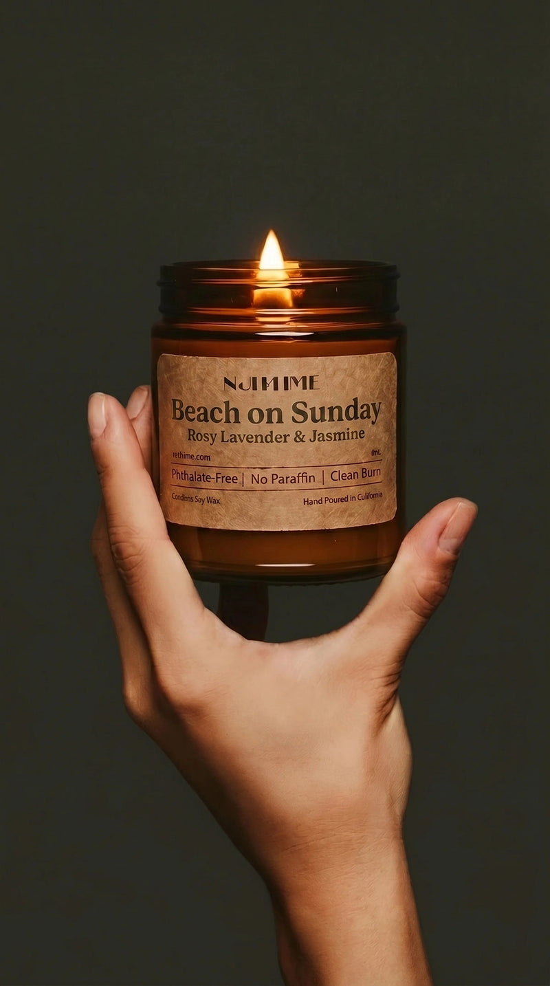 Rosy Lavender & Jasmine - Beach on Sunday