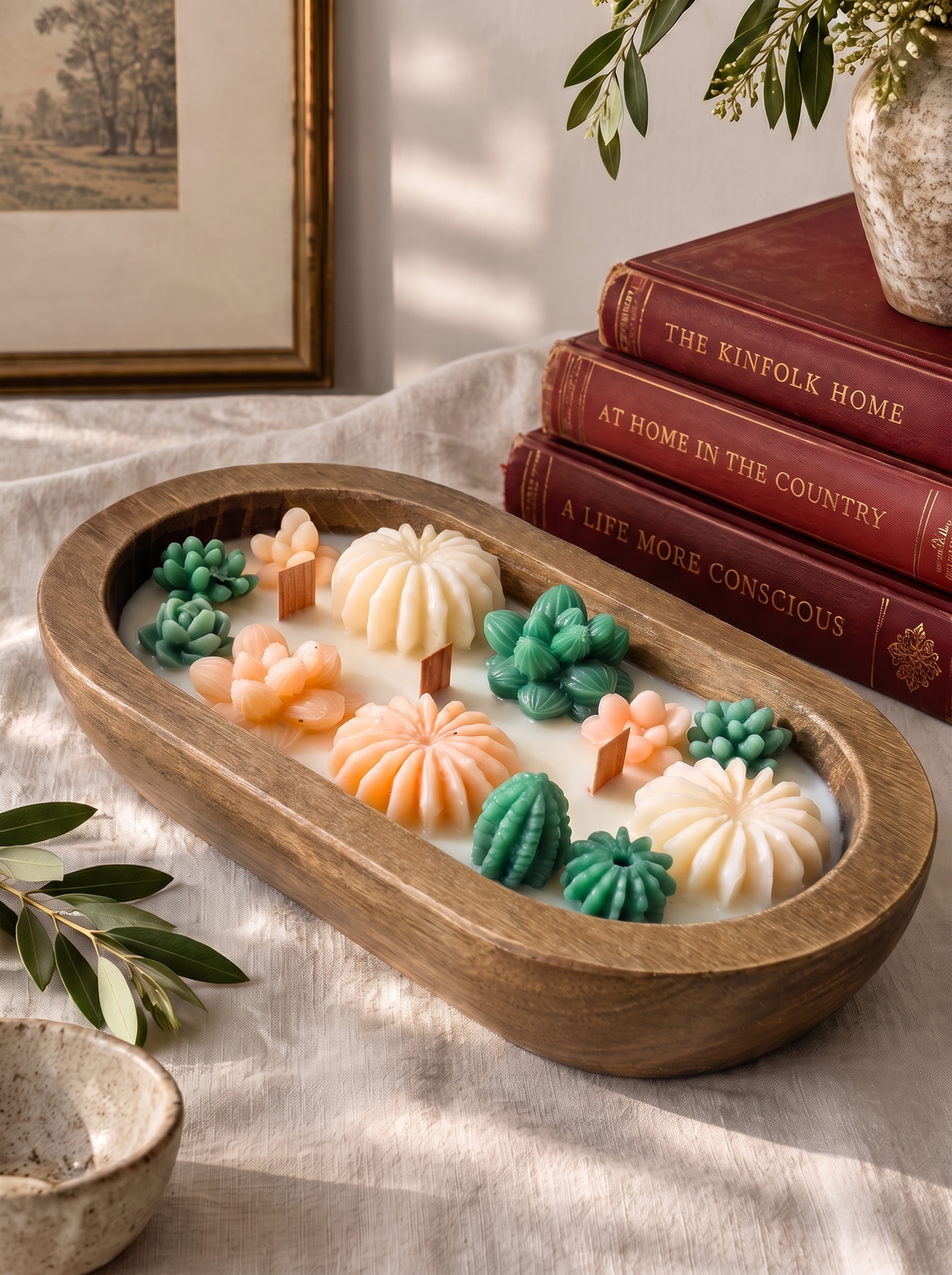 Dough Bowl Candle - Citrus, Vanilla & Pumpkin Spice