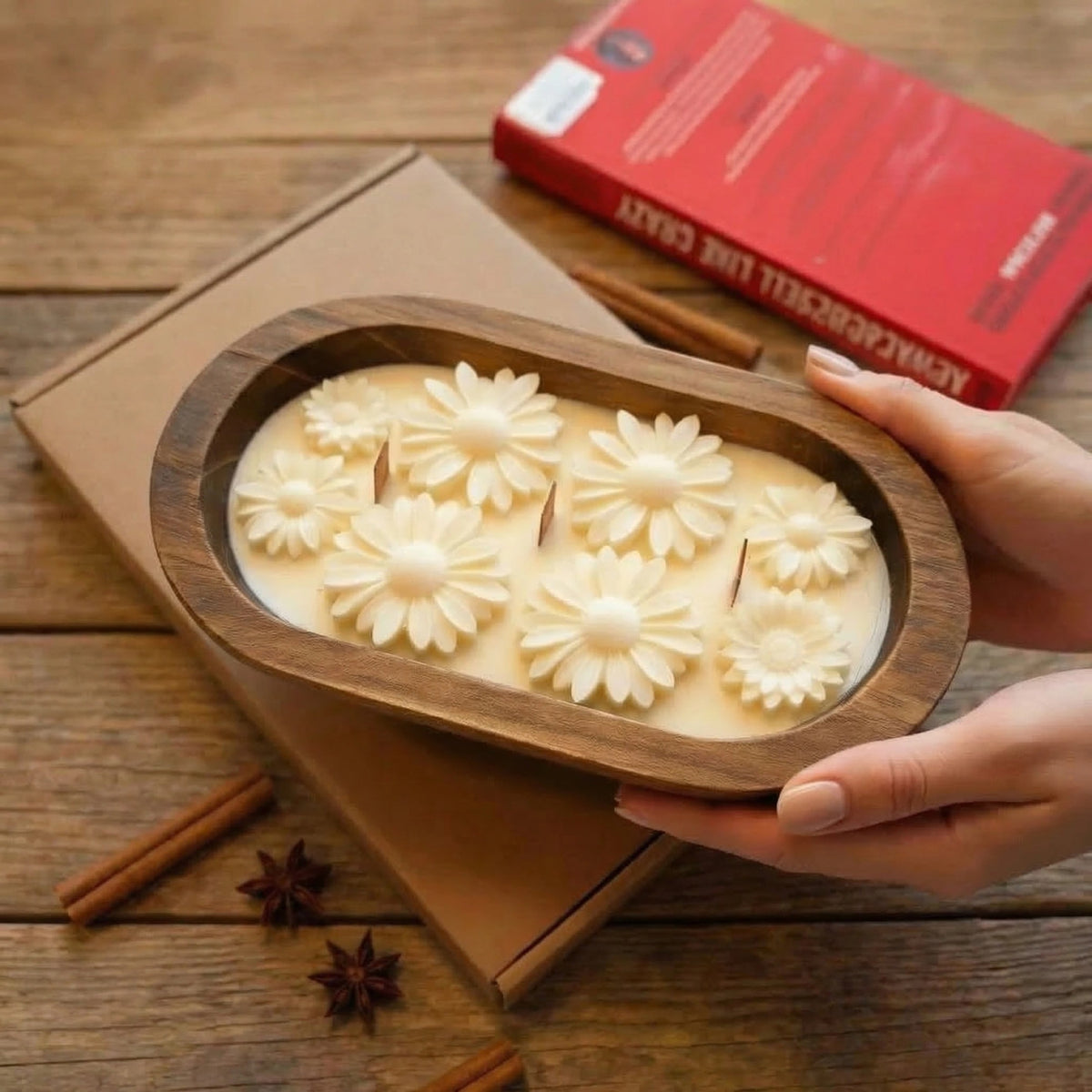 Pumpkin Spice Dough Bowl Candle
