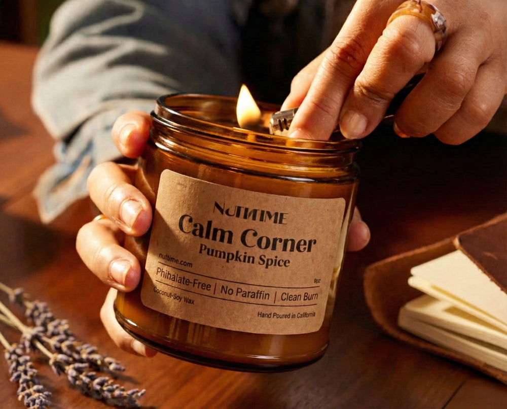 Sugar Spice Candle.  Paraffin-Free Wax