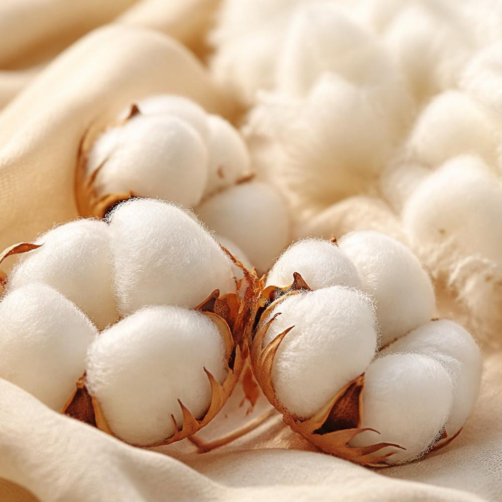 Long-staple fibers with no blends
